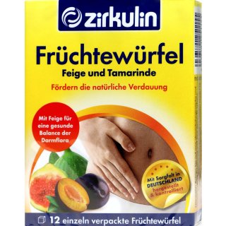 Zirkulin Früchtewürfel 12 er