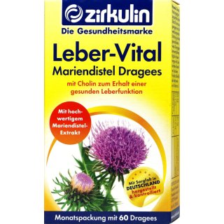 Zirkulin Leber Vital Dragees 60 er