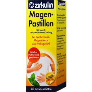 Zirkulin Magen-Pastillen 40 er