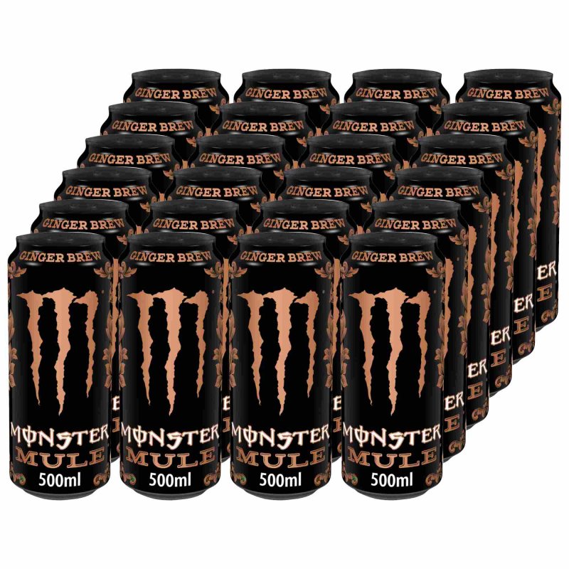 Monster Energy Mule Ginger Brew Energy Drink (24x0,5l Dosen)
