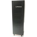 Lufthansa Adventskalender Trolley gefüllt mit Lindt Schokoladen Kugeln mit usy Block