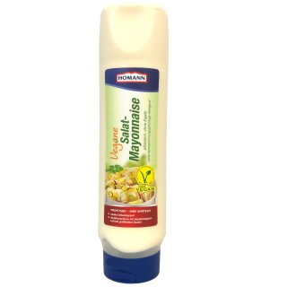 Homann vegane Mayonnaise 50% (875ml Tube) laktose / glutenfrei