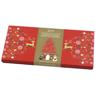 Boite Figurines Noel Pralinen 500g Packung (Schokolade mit Nougatfüllung)