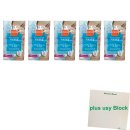 Merz Spezial Reinigende Maske Weiße Tonerde & Zink 5er Pack (5x 2x7ml Packung) + usy Block