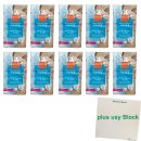 Merz Spezial Reinigende Maske Weiße Tonerde & Zink 10er Pack (10x 2x7ml Packung) + usy Block
