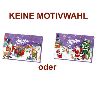 Milka Adventskalender KEINE MOTIVWAHL (200g Packung)