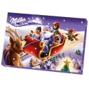 Milka Adventskalender Motiv: Schlitten (200g Packung)