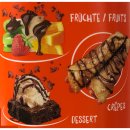 Ovomaltine Crunchy Topping 3er Pack (3x800g Flasche Dessert Sauce) + usy Block