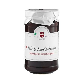 Heerlijkheid Marienwaerdt Rode & Zwarte Bessen Moestuinjam 250g Glas (Rote & Schwarze Johannisbeeren Konfitüre)