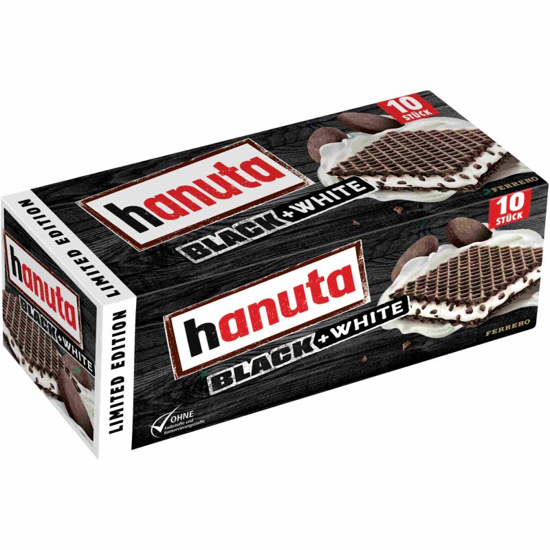 hanuta Black & White Limited Edition (220g Packung)