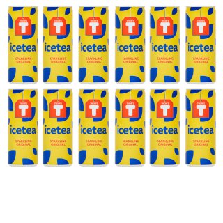 Thoms T icetea Sparkling Original (12x 250ml Dose)