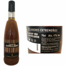 Sabores Extremenos Licor de Avellana 17% Haselnusslikör (3x700ml Flasche) + usy Block