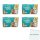 Pampers Baby Dry Windeln 3 (4er Pack) (6-10 kg) (4x 42 St) + usy Block