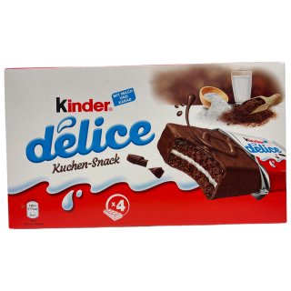 Ferrero Kinder Delice Kuchen-Snack (4x39g Schokoküchlein)