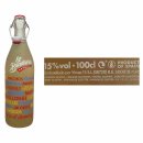 El Bandarra Vermut Blanco 15% 6er Pack (6x1l Flasche weißer Wermut) + usy Block