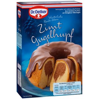 Dr. Oetker Backmischung Zimt Gugelhupf (610g Packung)