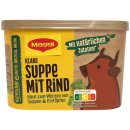 Maggi Klare Suppe mit Rind für 16l 6er Pack (6x288g Packung) + usy Block