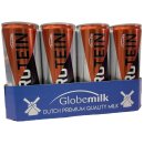 Globemilk Protein Drink Choco 3er Pack (3x 12 x 0,25l Dose) + usy Block