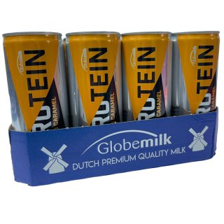Globemilk Protein Drink Salted Caramel 12 x 0,25l Dose