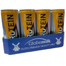 Globemilk Protein Drink Salted Caramel 3er Pack (3x 12 x 0,25l Dose) + usy Block