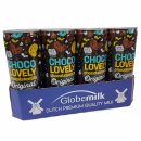 Globemilk Choco Lovely Chocolatemilk Original 3er Pack (3x 12 x 0,25l Dose) + usy Block