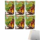 Hahne Choco Champs Cornflakes 6er Pack (6x375g Packung) + usy Block