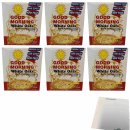 Hahne Good Morning White Oats Haferflocken 6er Pack (6x500g Packung) + usy Block