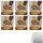Hahne Good Morning White Oats Haferflocken 6er Pack (6x500g Packung) + usy Block