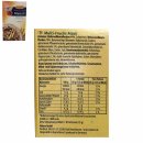 Hahne Multi Frucht Müsli 37% 4er Pack (4x375g Packung) + usy Block