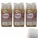 Hahne Frühstücks Müsli 3er Pack (3x1kg Beutel) + usy Block