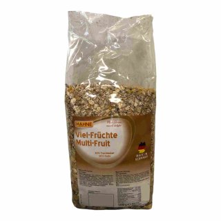 Hahne Viel-Früchte Müsli (1kg Beutel)