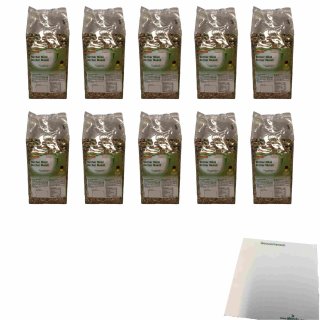 Hahne Bircher Müsli 10er Pack (10x1kg Beutel) + usy Block