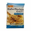 Hahne zarte Haferflocken 10er Pack (10x500g Beutel) + usy Block