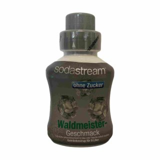 SodaStream Sirup Waldmeister ohne Zucker (375ml Flasche)