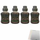 SodaStream Sirup Waldmeister ohne Zucker 4er Pack (4x375ml Flasche) + usy Block