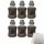 SodaStream Sirup Rote Beeren ohne Zucker 6er Pack (6x375ml Flasche) + usy Block