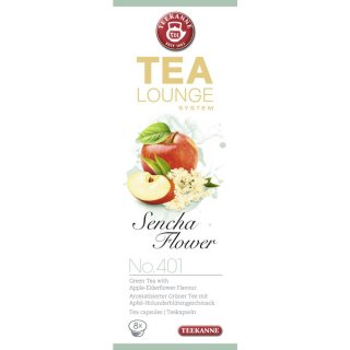 Teekanne Tealounge Kapseln Sencha Flower No. 401 K-Fee (8 Kapseln)