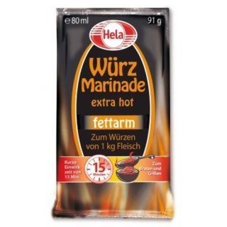 Hela "Würz Marinade", 80 ml extra hot