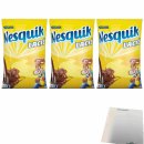 Nestle Nesquik Lacte kakaohaltiges Getränkepulver für Automaten 3er Pack (3x1kg Beutel) + usy Block