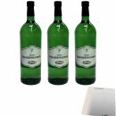 Culinaria Reines Traubenkernöl 3er Pack (3x1l Flasche) + usy Block