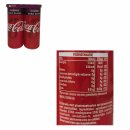 Coca Cola Zero Cherry  (24x0,25l Dose Kirsch Coke Zero)