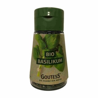 Goutess Bio Basilikum gefriergetrocknet (4g Streuer)