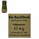 Goutess Bio Basilikum gefriergetrocknet 3er Pack (3x4g Streuer) + usy Block