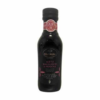 Olitalia Aceto Balsamico die Modena (250ml Flasche Balsamico Essig)