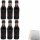 Olitalia Aceto Balsamico die Modena 6er Pack (6x250ml Flasche Balsamico Essig) + usy Block