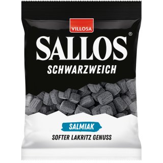 Villosa Sallos Schwarzweich Salmiak (200g Beutel)