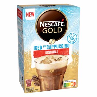 Nescafé Gold Iced Typ Cappuccino Original (7x15,5g Beutel)