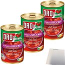 Oro di Parma Tomaten mit Kräutern 3er Pack (3x 400g)...
