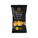 Snackgold Black Truffle Chips 6er Pack (6x125g Beutel Chips mit schwarzem Trüffel) + usy Block