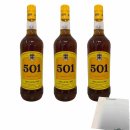 Carlos y Javier  de Terry 501 30% 3er Pack (3x1l Flasche Brandy aus Spanien) + usy Block